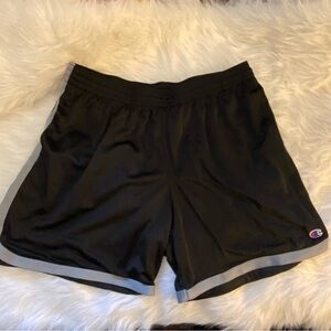 Champion Shorts Mens Size 2XL‎ Black Athletic Pockets Stretch